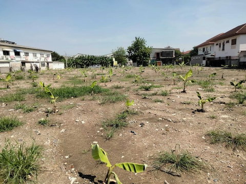 A large 2-acre (2-Rai) plot of land for rent in the heart of the Lat Phrao - Bang Kapi area. 