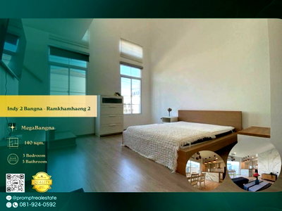 บ้านเดี่ยวให้เช่า : IJ04510 - Indy 2 Bangna - Ramkhamhaeng 2 : MegaBangna