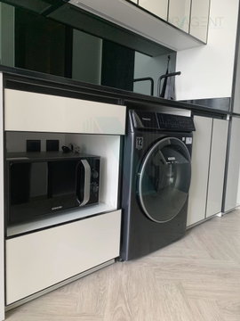 🎊 For rent condo CHAPTER CHAROENNAKHORN-RIVERSIDE Building B, Floor 38,Studio, Room size 25.00 sqm