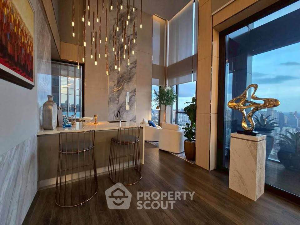 picture 4-BR 300 Sqm Condo At The Esse At Singha Complex, 100m to MRT Phetchaburi (ID 3035240) - 7/13