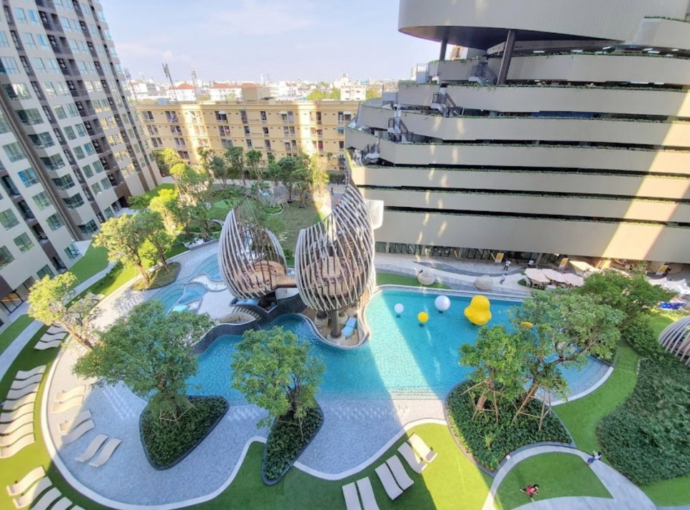 รูป Elio Del Nest สุขุมวิท 103 | ห้องสตูดิโอ พร้อมเฟอร์ฯ ครบ | ราคา 2.49 ล้านบาท - รูปที่ 10/11