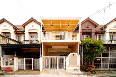 ขายทาวน์โฮม : 🔥 ขาย ทาวน์เฮ้าส์ หมู่บ้านลุมพินี ทาวน์วิลล์ (Lumpini Townville) | ตรงข้ามเซ็นทรัล เวสต์เกต ใกล้รถไฟฟ้าสายสีม่วง สถานีตลาดบางใหญ่