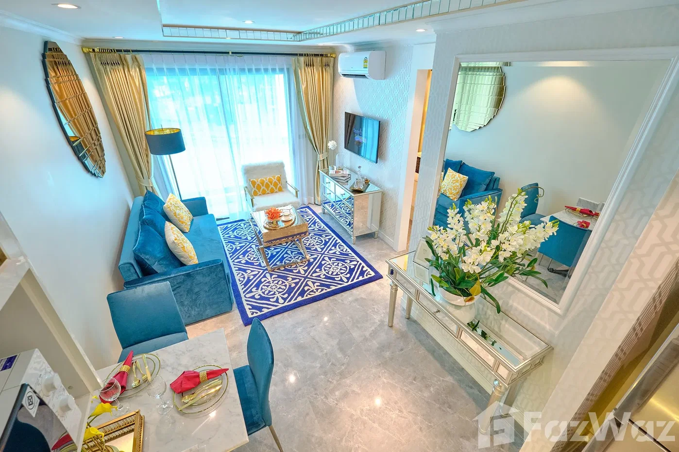 รูป ขาย คอนโด 2 ห้องนอน ในโครงการ เซเว่น ซีส์ เลอ คาร์นิวัล 3764 - รูปที่ 2/10