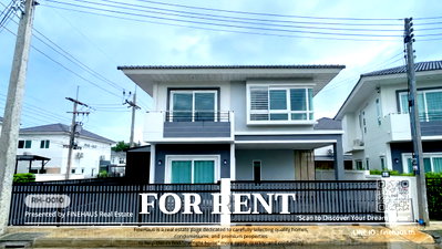 บ้านเดี่ยวให้เช่า : ✨ บ้านใหม่ในโครงการศุภาลัย เบลล่า ทัสคานี ทำเลดีที่สุด ติดกาดฝรั่งแม่ริม เดินไปได้ บรรยากาศเงียบสงบ พร้อมเฟอร์นิเจอร์ครบ RH-10 