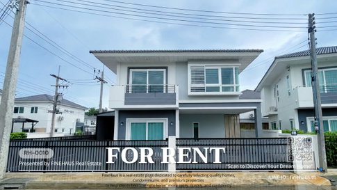 ✨ บ้านใหม่ในโครงการศุภาลัย เบลล่า ทัสคานี ทำเลดีที่สุด ติดกาดฝรั่งแม่ริม เดินไปได้ บรรยากาศเงียบสงบ พร้อมเฟอร์นิเจอร์ครบ RH-10 