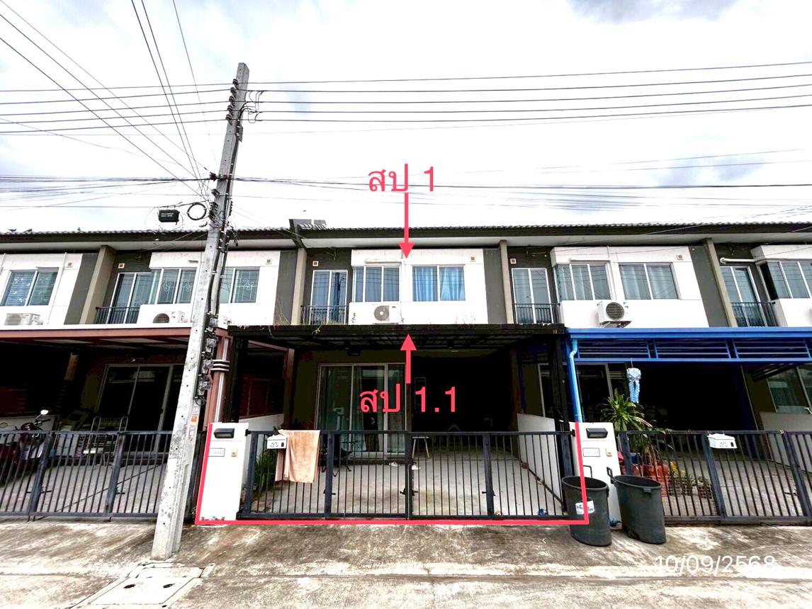 รูป ทาวน์เฮ้าส์ 17.4 ตร.วา บ้านพฤกษา เทพารักษ์-กิ่งแก้ว บางพลี สมุทรปราการ 1.9M - รูปที่ 7/15