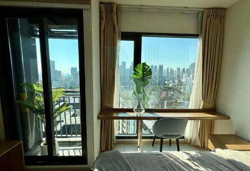 🔺 For Rent Condo RHYTHM SUKHUMVIT 36-38 Building 1, Floor 12,Studio, Room size 25 sqm