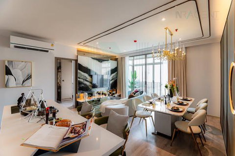 รูปภาพ 🔺 For Rent Condo RHYTHM EKKAMAI ESTATE Building 1, Floor 12,2 bed room, Room size 82 sqm
