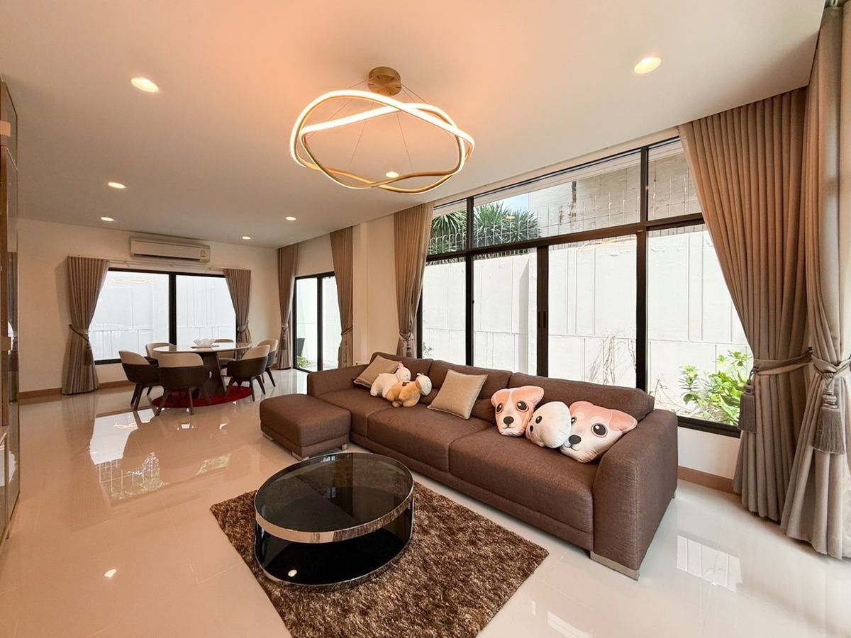 รูป ให้เช่า หลังรีโนเวทใหม่ เศรษฐสิริ พัฒนาการ 4 นอน มีห้องแม่บ้าน📍เพียง 90,000/เดือน - รูปที่ 3/15