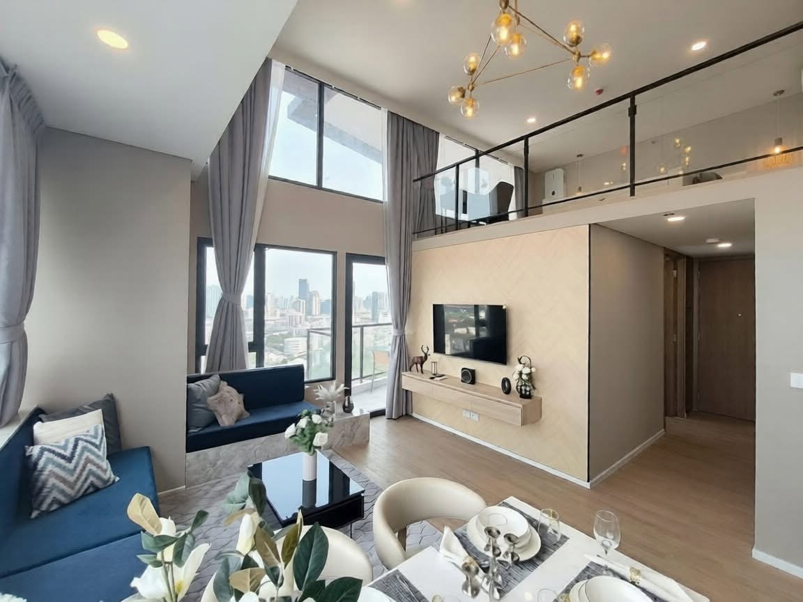 รูป ปล่อยเช่า Landmark@MRTA Station 2 Bedroom Loft - รูปที่ 3/17