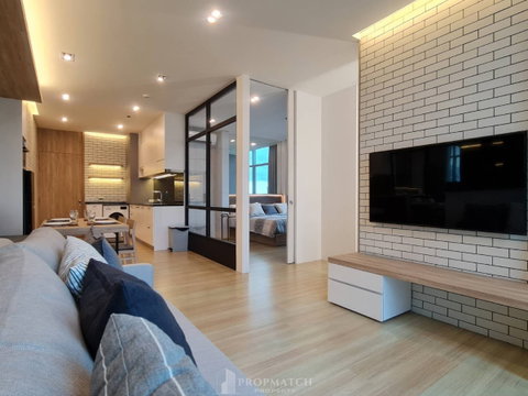 PM038446 ✨Flash Deal ✨ Baan Sathorn Chao Phraya (1Bed 1Bath 60 SQM.) พร้อมอยู่ ! เพียง 35,000 บาทต่อเดือน Tel.0981315848 @propmatch