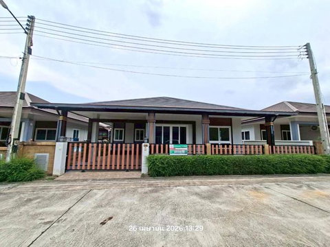 บ้านเดี่ยว 56.1 ตร.วา อภิลาภแลนด์ นิคมพัฒนา ระยอง 2.9M
