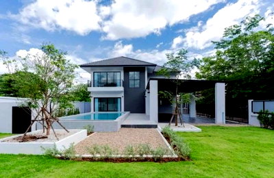 บ้านเดี่ยว ม.พายัพวิทยาเขตแก้วนวรัฐ : ขาย บ้าน พูลวิลล่า ใกล้เรือนแพ1 บ้านเดี่ยวพูลวิลล่า พิกัดสันกลาง สันกำแพง