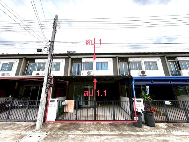 รูป ทาวน์เฮ้าส์ 17.4 ตร.วา บ้านพฤกษา เทพารักษ์-กิ่งแก้ว บางพลี สมุทรปราการ 1.9M - รูปที่ 1/15