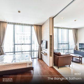 รูปภาพ Rental Condo 🌃 The Bangkok Sathorn, 1BR 65 sq.m. 36K 🌠 Beautiful unit, available now, near BTS Surasak 