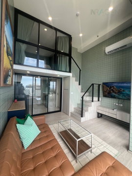 🔺 For Rent Condo ORIGIN PLUG & PLAY E22 STATION Building 1, Floor 25,Duplex, Room size 38 sqm