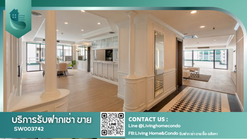 ขายคอนโด Las Colinas – Asoke ทำเลใจกลางอโศก ห้องใหญ่พิเศษไซต์บ้าน เดินเพียง 100 เมตรถึง MRT สุขุมวิท และ BTS อโศก-SW003742