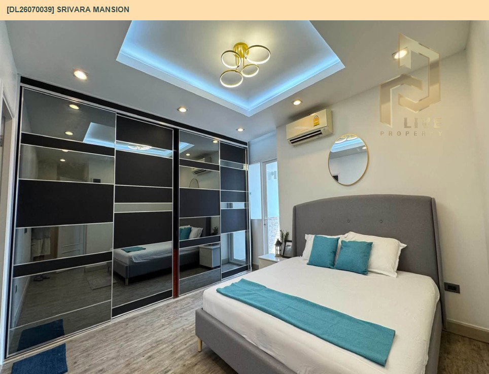 รูป DL26070039 ให้เช่าคอนโด ศรีวรา แมนชั่น (Srivara Mansion) ใกล้ - พร้อมเข้าอยู่ โทรด่วน 0653619502 LineID @952jdxxk - รูปที่ 10/27