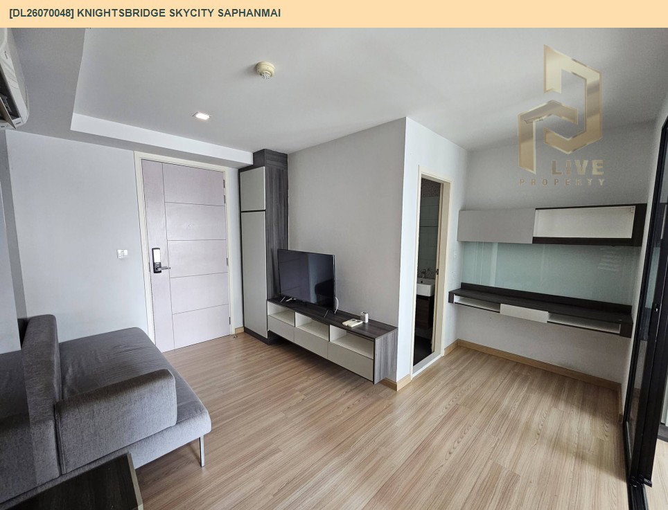 picture DL26070048 Condo for rent, Knightsbridge Skycity Saphanmai near BTS Sai Yud, ready to move in, call urgently 0653619502 LineID @952jdxxk - 5/9