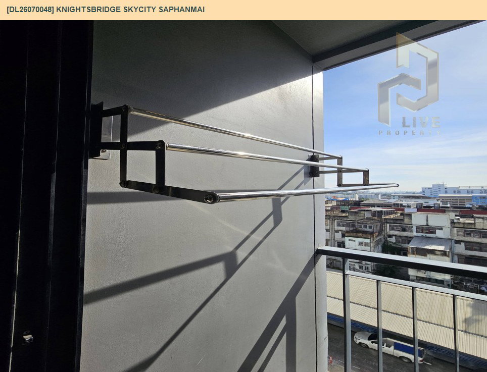 picture DL26070048 Condo for rent, Knightsbridge Skycity Saphanmai near BTS Sai Yud, ready to move in, call urgently 0653619502 LineID @952jdxxk - 8/9