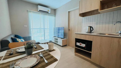 🏙️✨ FOR RENT: NUE Noble Srinakarin – Lasalle — HIGH-FLOOR MODERN LIVING NEAR MRT! 💰 Rental Price: 11,000 THB/month | 📲 Line ID: @condobkk (with @)