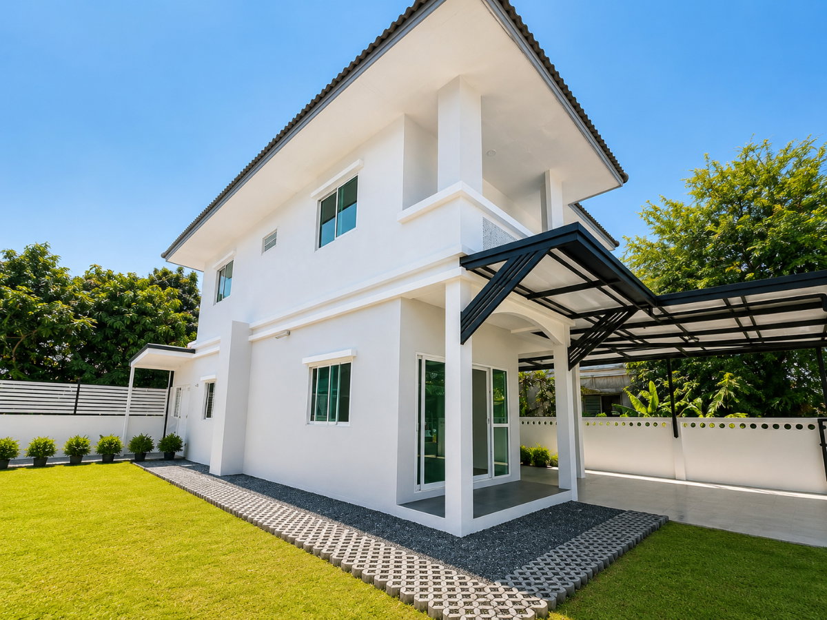 รูป ขายบ้านเดี่ยว หมู่บ้านพร้อมจิตร รีโนเวทใหม่ 7 หลัง ซอยวัดพระเงิน บางใหญ่ นนทบุรี - รูปที่ 4/35