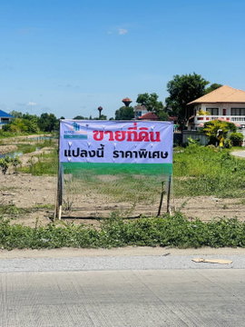 ขายด่วนที่ดินใกล้บริษัทเวิร์คพอยท์ ขนาด 5 ไร่ 82 ตร.ว. ติดถนนเลียบคลองเปรม ปทุมธานี ใกล้ฟิวเจอร์พาร์ค