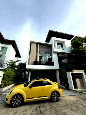 บ้านเดี่ยวให้เช่า : NVNBY101 ให้เช่า บ้านเดี่ยว เนอวานา บียอนด์ พระราม 9-รามคำแหง 2ชั้น ขนาด 64.8 ตรว. 350 ตรม. 4 นอน 4 น้ำ 120,000 บาท 064-959-8900