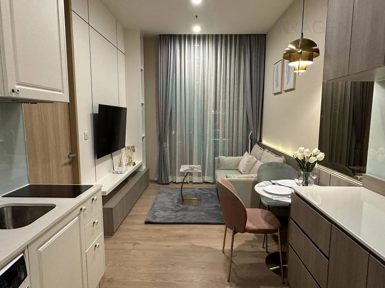 รูป ให้เช่าคอนโด โนเบิล บีไนน์ทีน อาคาร A ชั้น 30 1 ห้องนอน ขนาด 35.00 ตรม ใกล้ โรงเรียนวัฒนาวิทยาลัย - รูปที่ 1/8