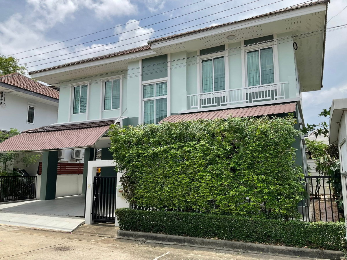 รูป 🔥ขาย บ้านพร้อมที่ดิน หมู่บ้านกรองทอง ทรอปิคอล เฉลิมพระเกียรติ ประเวศ หลังบ้านติดคลอง ทำเลดีอยู่ติดถนนใหญ่  ✅ลดทันที 3 แสนบาท - รูปที่ 1/15