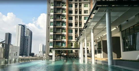 🏙️✨ FOR RENT: Life Asoke — HIGH-FLOOR MODERN CITY LIVING IN THE HEART OF ASOKE!  💰 Rental Price: 18,000 THB/month | 📲 Line ID: @condobkk (with @)  
