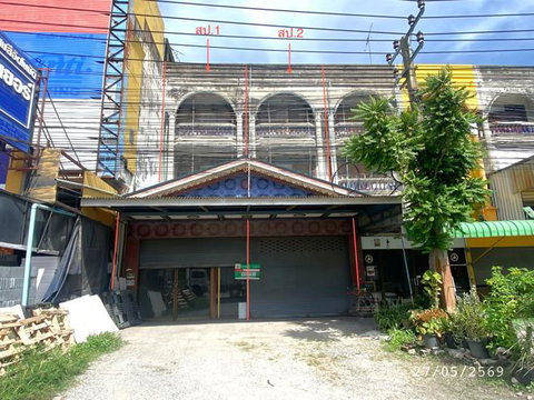 อาคารพาณิชย์ 38 ตร.วา เมืองชลบุรี ชลบุรี 6.9M