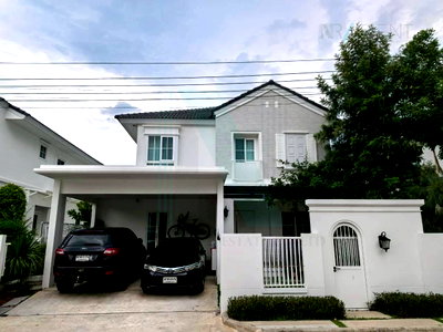 ขายบ้านเดี่ยว : ขายบ้านเดี่ยว โครงการ ชัยพฤกษ์ บางนา กม.15 2 ชั้น 3 ห้องนอน 3 ห้องน้ำ