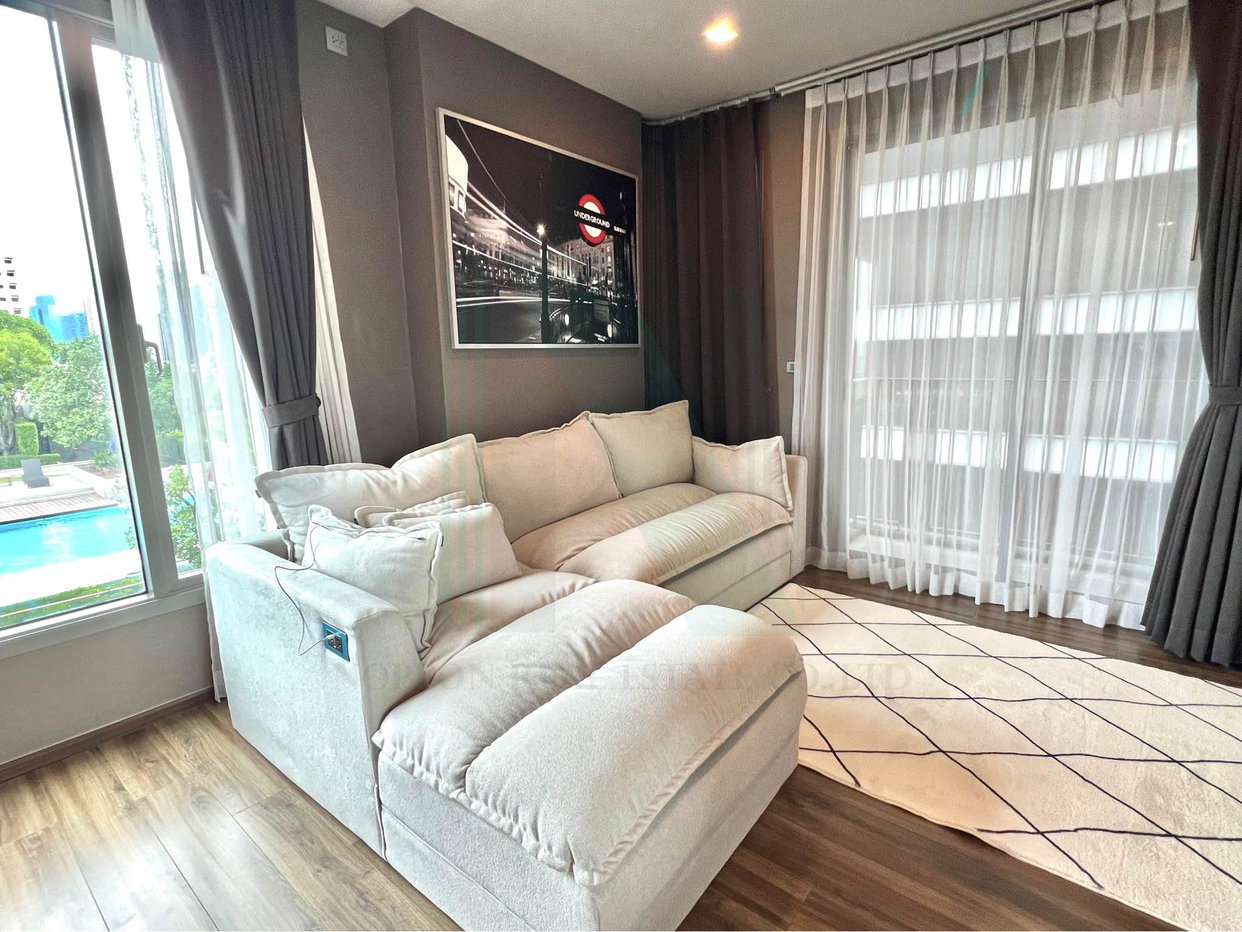 รูป 🚩 ให้เช่าคอนโด ซีล บาย แสนสิริ อาคาร B ชั้น 8 1 ห้องนอน ขนาด 47.00 ตรม ใกล้ เมเจอร์ ซีนีเพล็กซ์ เอกมัย - รูปที่ 1/8