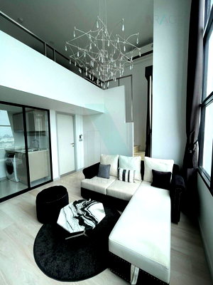 Condos for rent : For Rent Condo KNIGHTSBRIDGE PRIME SATHORN Building 1, Floor 36,Duplex, Room size 37 sqm