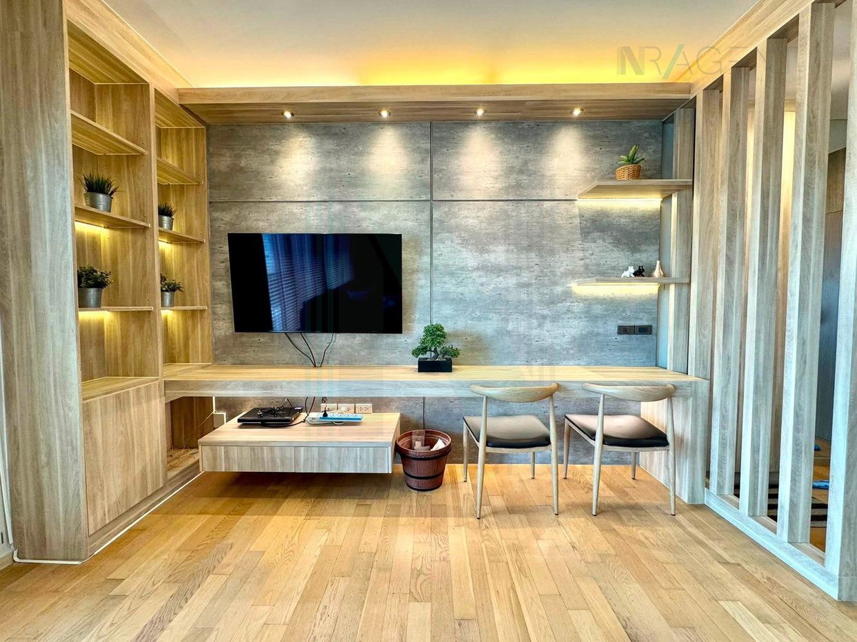 รูป 🚩 ให้เช่าคอนโด โนเบิล รีวีล เอกมัย อาคาร 1 ชั้น 12 1 ห้องนอน ขนาด 48.00 ตรม ใกล้ สถานีขนส่งสายตะวันออก - รูปที่ 3/8