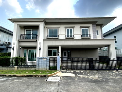 บ้านเดี่ยว ถนนรังสิต-นครนายก : 3 นาทีออกจากโครงการขึ้นทางด่วนโทลลเวย์เข้าเมืองได้เลย !!! บ้านเดี่ยวหลังใหญ่ตรงข้ามเซ็ลทรัลรังสิต