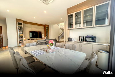 บ้านเดี่ยวให้เช่า : 🔥For Rent!! ready to move-in 4b5b 110k - AERIE Srinakarin-Krungthep Kreetha 📞Call 090 919 9898