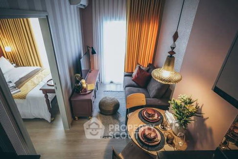 ชั้น 35 1 ห้องนอน 27 ตร.ม. ที่ โนเบิล รีวอลฟ์ รัชดา 2 ใกล้ MRT ศูนย์วัฒนธรรมฯ 300 ม. (ID 3053900)