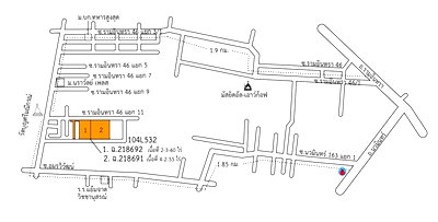 ที่ดิน รร.สายอักษร : ขายที่ดิน 7 ไร่เศษ ในซอยรามอินทรา 46 เหมาะสำหรับโครงการหมู่บ้านจัดสรร
