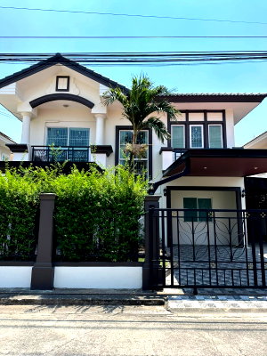 ขายบ้านเดี่ยว : 🔥ขายบ้านเดี่ยวรีโนเวทใหม่ หมู่บ้านภัสสร12 รังสิตคลองสาม Passorn 12 Village, Rangsit Khlong 3