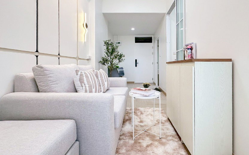 รูป คอนโดห้องกว้างใกล้ 𝗠𝗥𝗧 แยกลำสาลี   โครงการ Corn Condo รามคำแหง40 - รูปที่ 13/31