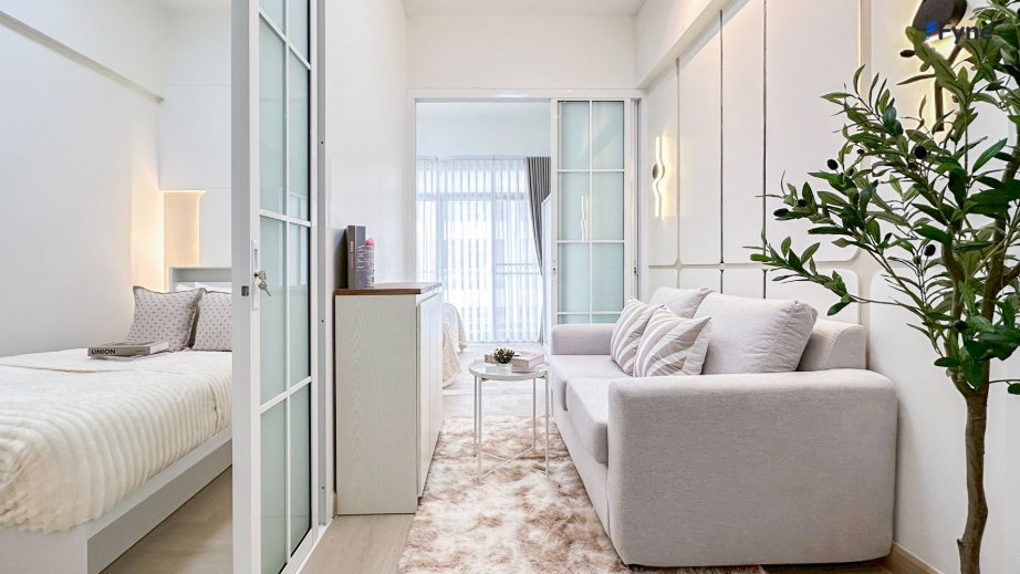 รูป คอนโดห้องกว้างใกล้ 𝗠𝗥𝗧 แยกลำสาลี   โครงการ Corn Condo รามคำแหง40 - รูปที่ 29/31