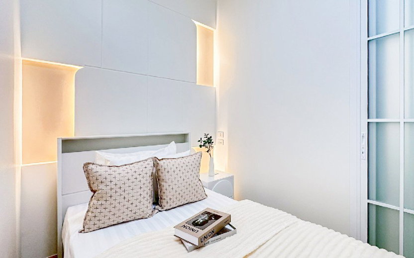 รูป คอนโดห้องกว้างใกล้ 𝗠𝗥𝗧 แยกลำสาลี   โครงการ Corn Condo รามคำแหง40 - รูปที่ 12/31