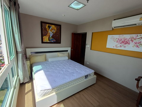 คอนโดให้เช่า ลัดดาคอนโดวิว ศรีราชา 2 ห้องนอน 62 ตร.ม. เฟอร์ครบ พร้อมอยู่
