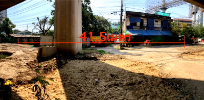 ที่ดิน ถนนสุขสวัสดิ์ : ราษฎร์บูรณะ ขายที่ดินขนาด 462.4 ตรว. พร้อมอาคาร ราคา 39,304,000 บาท (ตารางวาละ 85,000 บาท)