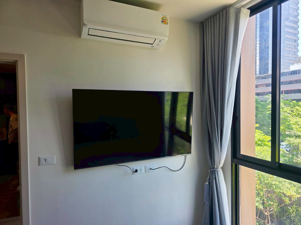 รูป ให้เช่า Nue District R9 ขนาด 35 ตรม. 2 นอน ตึกหน้า พร้อมอยู่ นัดดูห้องที่ 0955498236 - รูปที่ 3/7