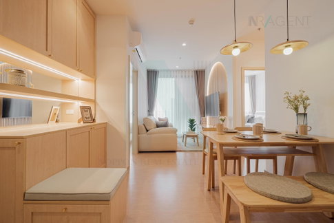 ⭕Best price!⭕ For Rent Condo MARU EKKAMAI 2 Building 1, Floor 22,2 bed room, Room size 60.00 sqm