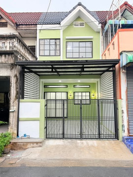 ทาวน์เฮาส์ 2 ชั้น บ้านพร้อมอยู่ หมู่บ้านสินธานี 3 ซอยนวลจันทร์9 ทำเลดี ไม่ต้องแต่งเพิ่ม ใกล้รถไฟฟ้าสายสีชมพู แฟชั่นไอส์แลนด์