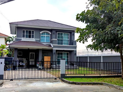 บ้านเดี่ยวให้เช่า : เช่า ชลลดา วงแหวน รัตนาธิเบศร์ เฟอร์นิเจอร์ครบ ซอยวัดลาดปลาดุก